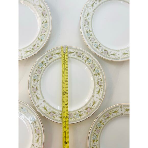 Arcadia by EMPRESS Japan Gravy Boat Attached Underplate, Bread & Butter Plates,5 - Picture 7 of 15